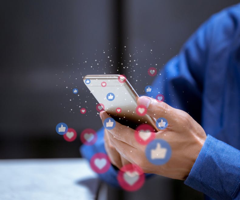 Be careful with social media